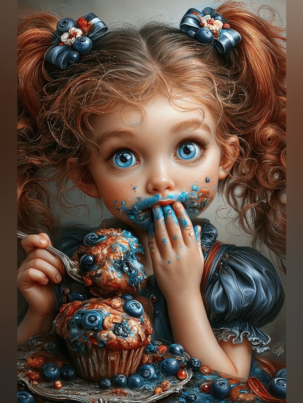 12pc=child Moments With Food Prints Special